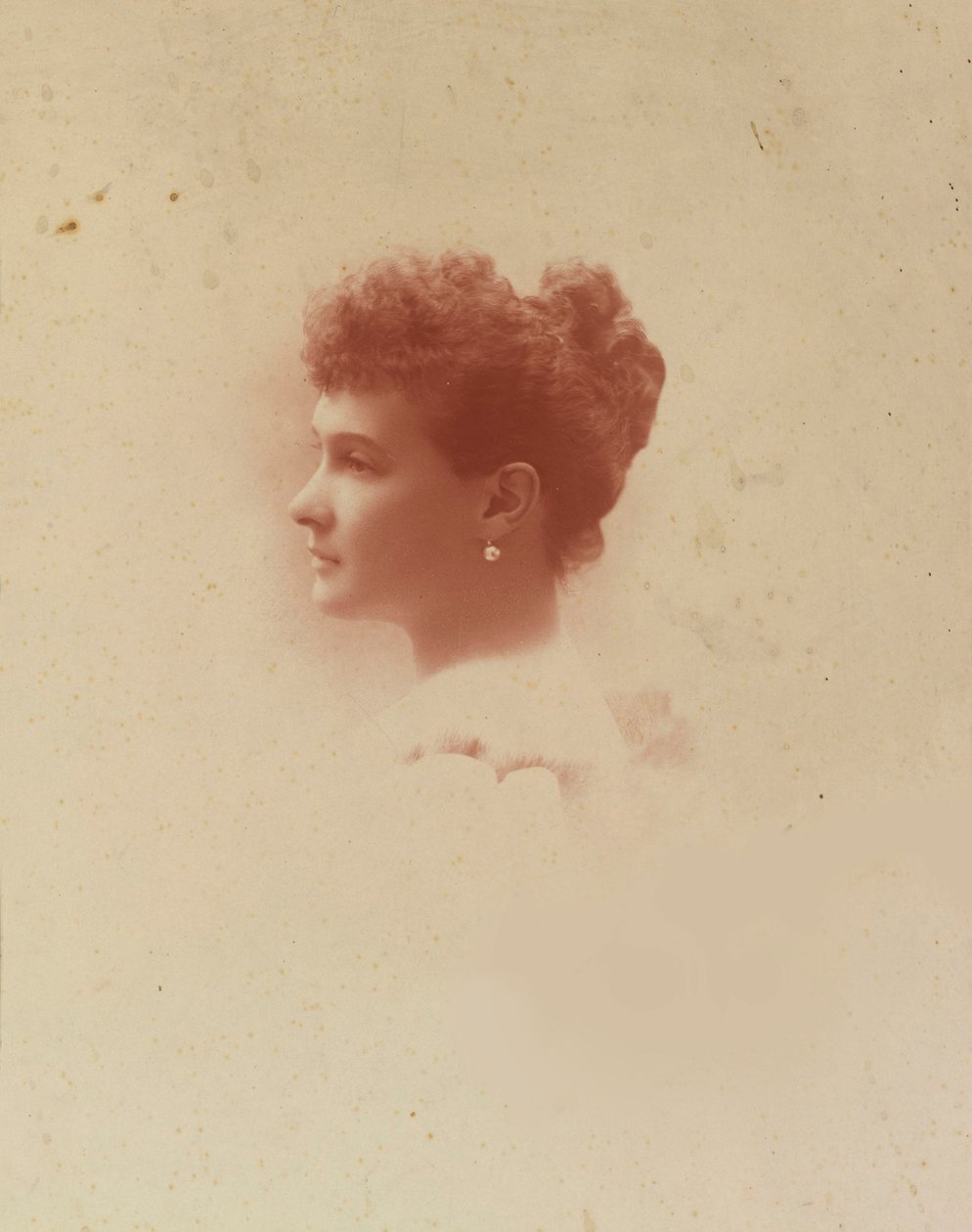 Großfürstin Maria Pawlowna von Russland (1854-1920) von Russian Photographer