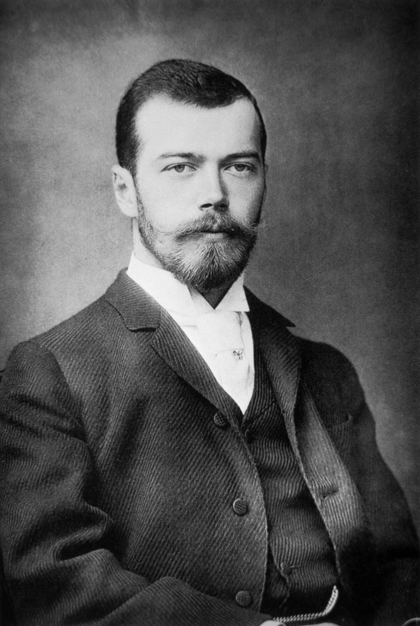 Nikolaus II. als Zarewitsch, ca. 1892 von Russian Photographer