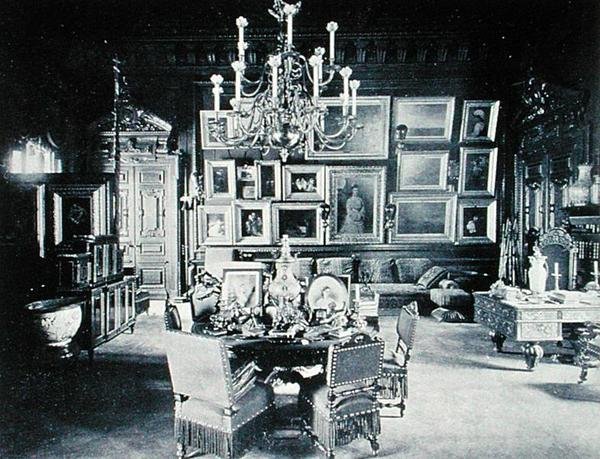 Studie von Alexander III. (1845-94), Anichkov-Palast, St. Petersburg von Russian Photographer