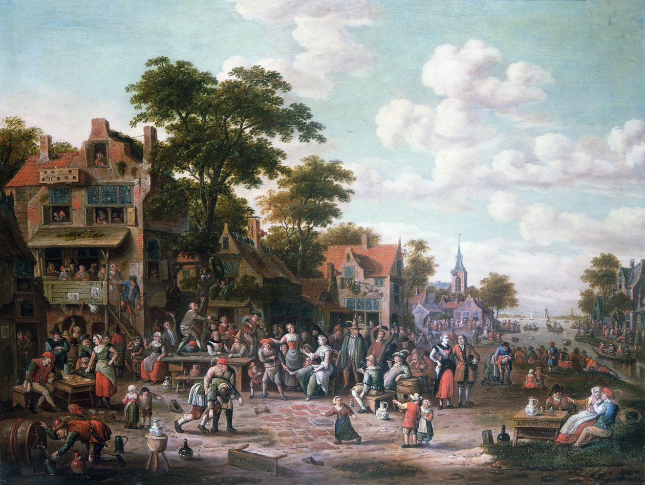 Dorffest, 1716 von Rutger Verburgh