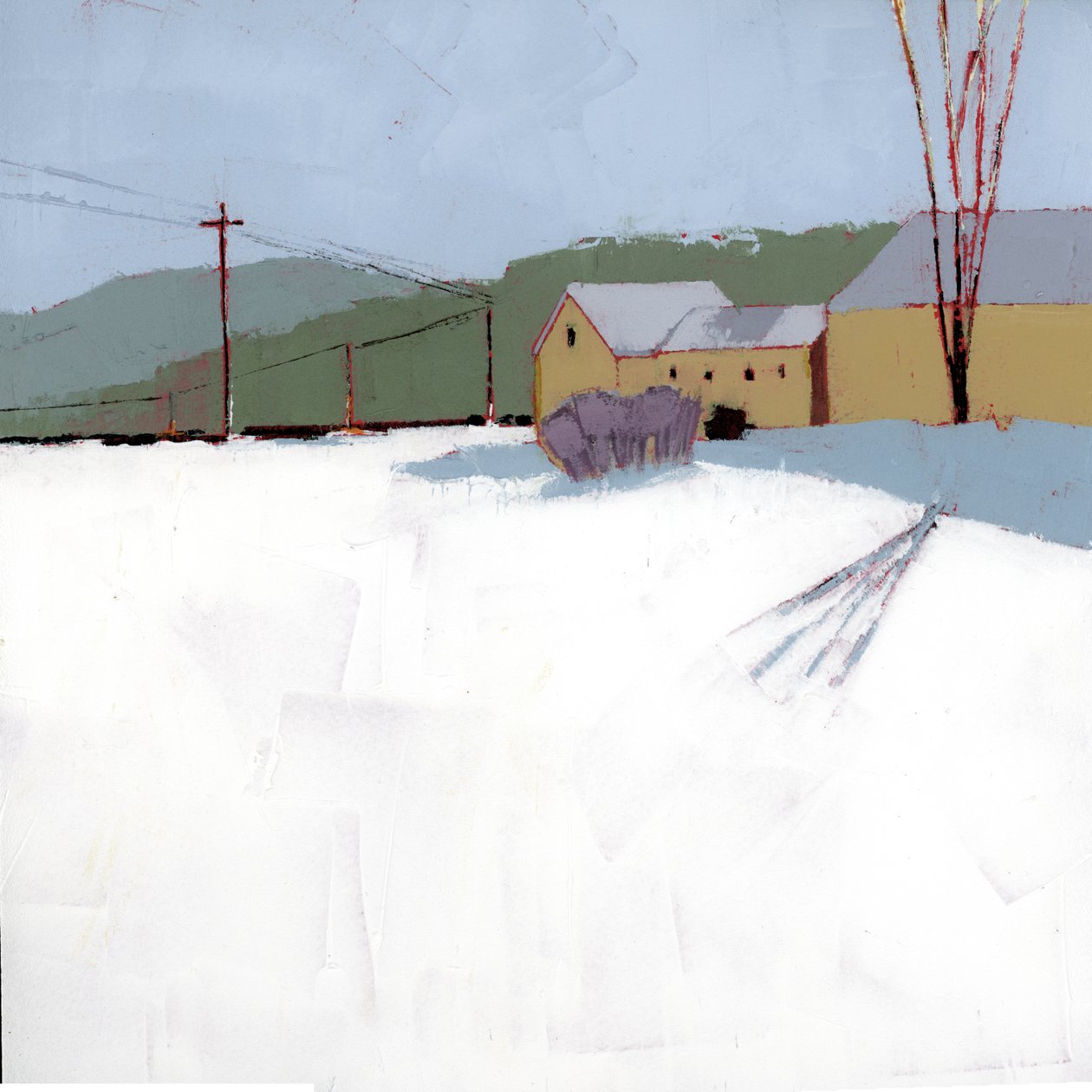 Grüner Berg, 2025 von Ruth Lague
