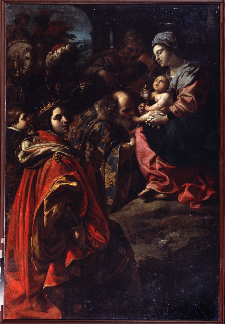 Die Anbetung der Könige von Rutilio Manetti