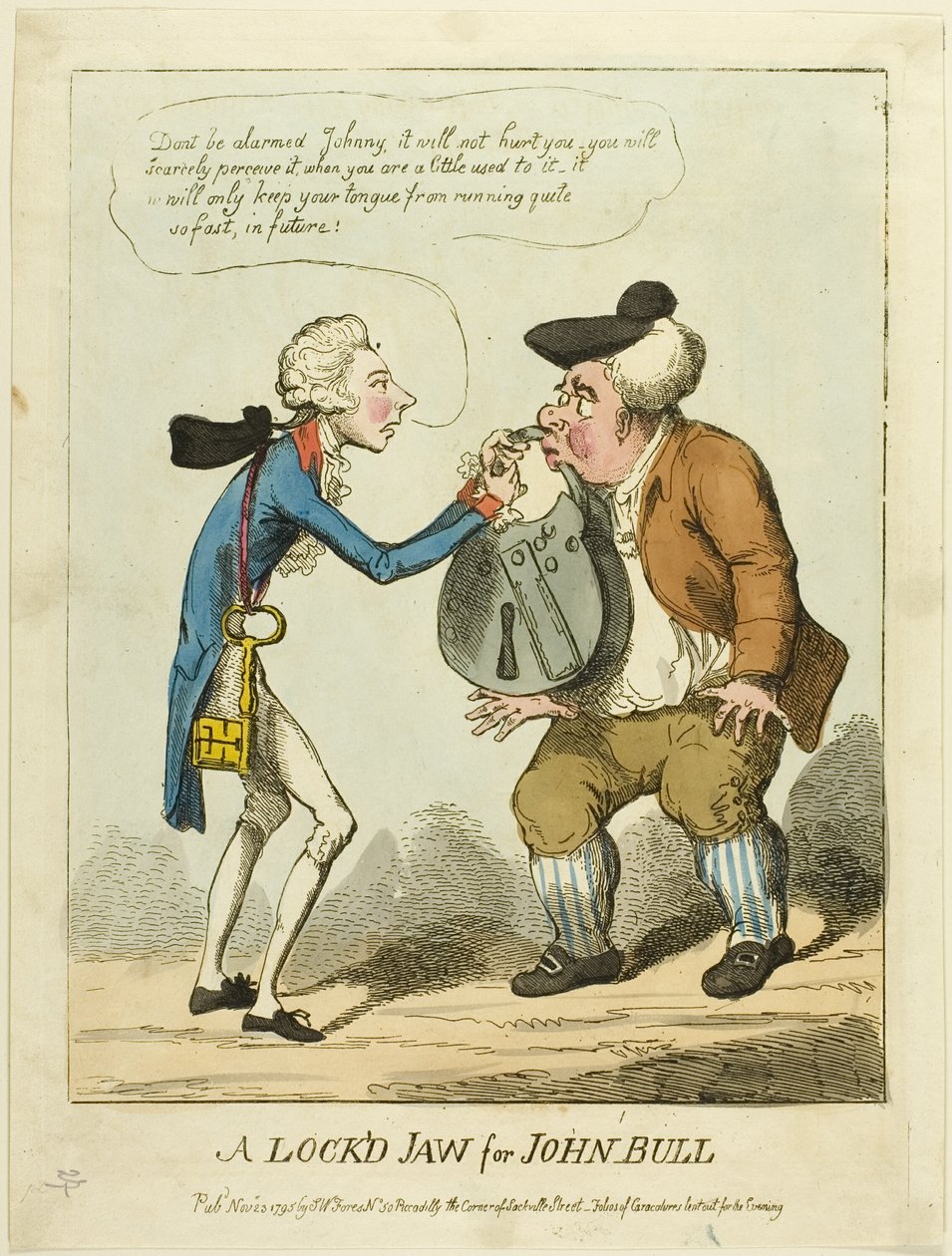 Ein verriegelter Kiefer für John Bull von S. W. Fores