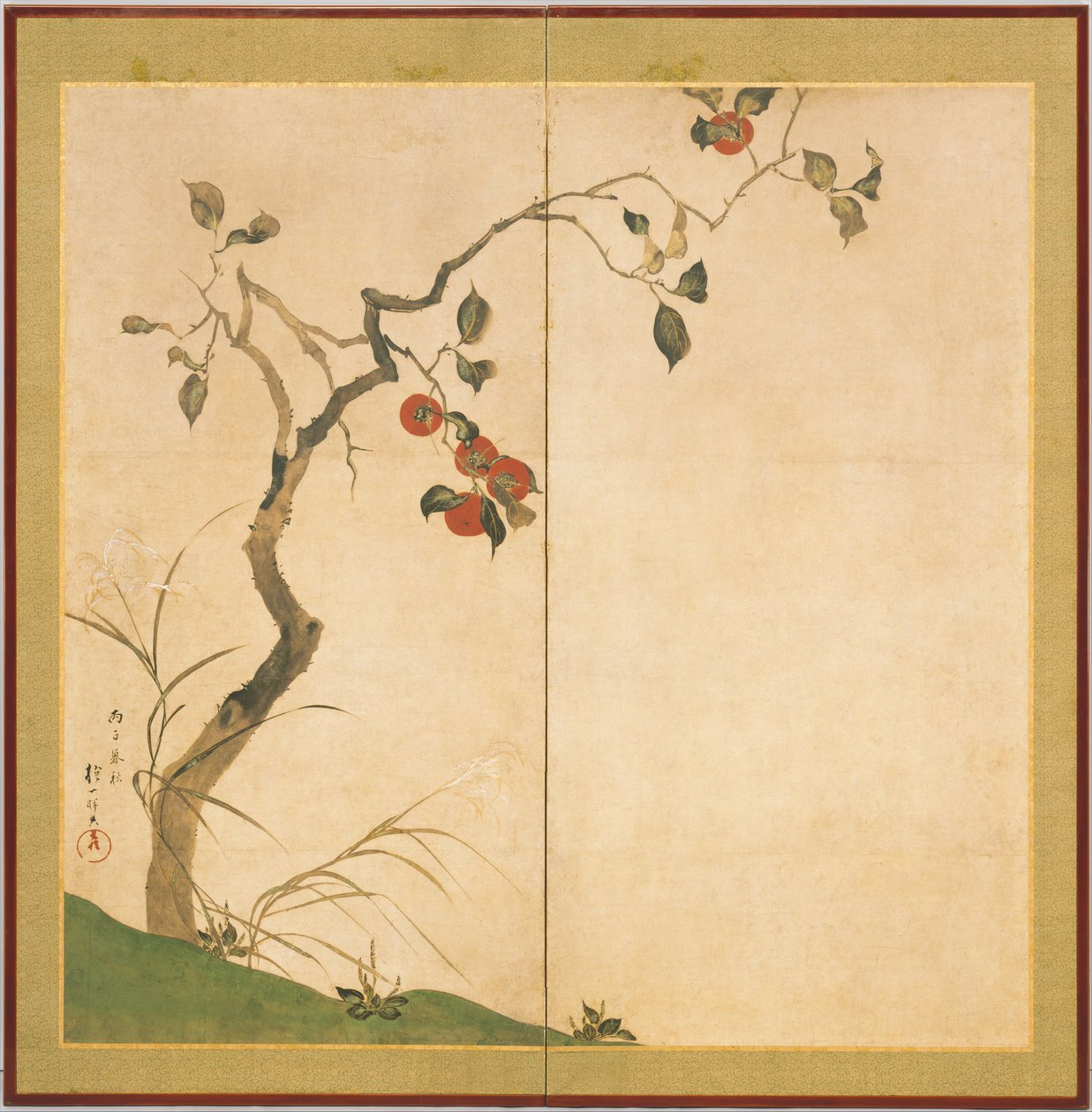 Kaki-Baum von Sakai Hoitsu
