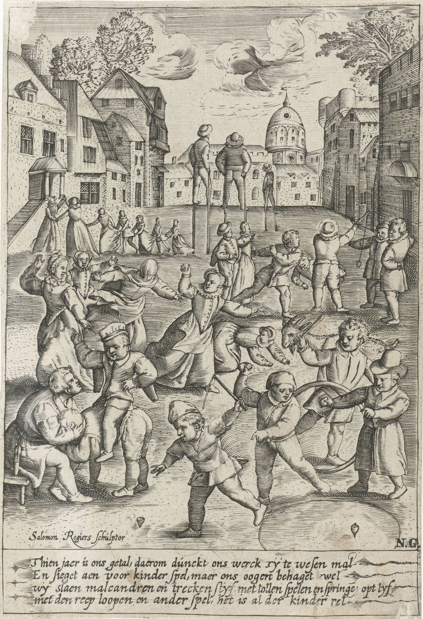 Kinderspiele von Salomon Rogiers