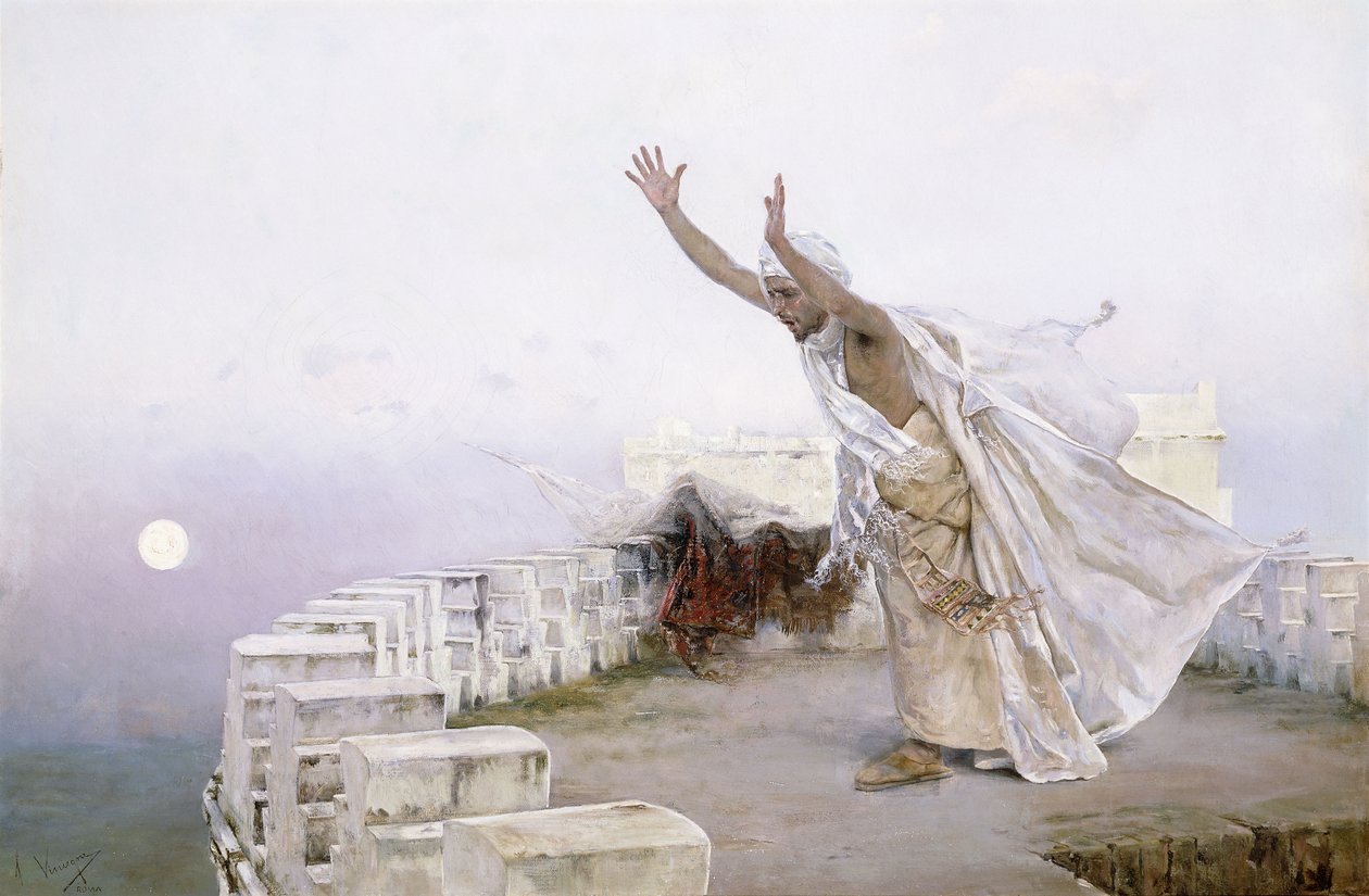 Das Morgengebet von Salvador Viniegra y Lasso de la