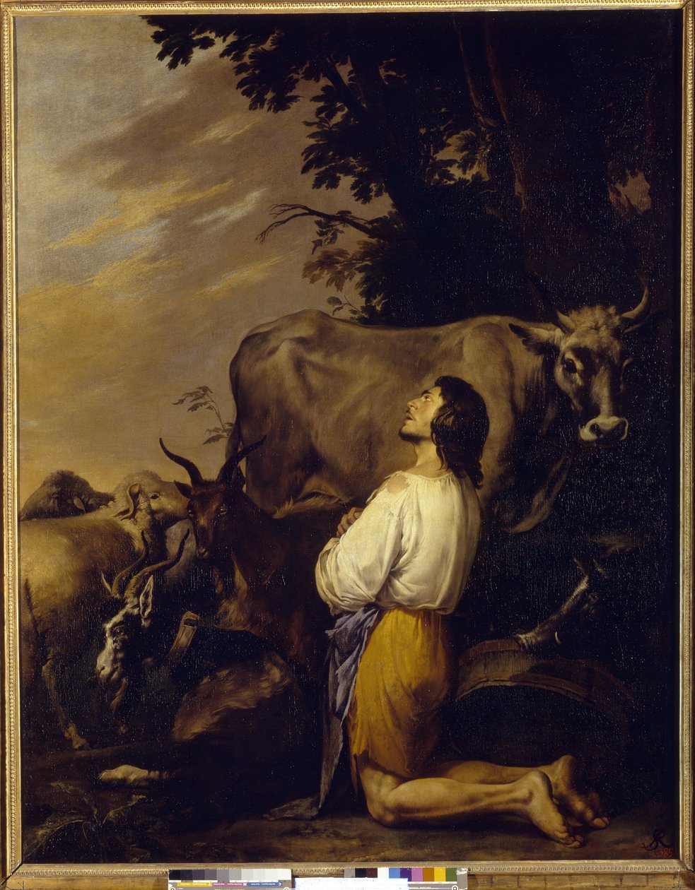 Das Gleichnis vom verlorenen Sohn. von Salvator Rosa