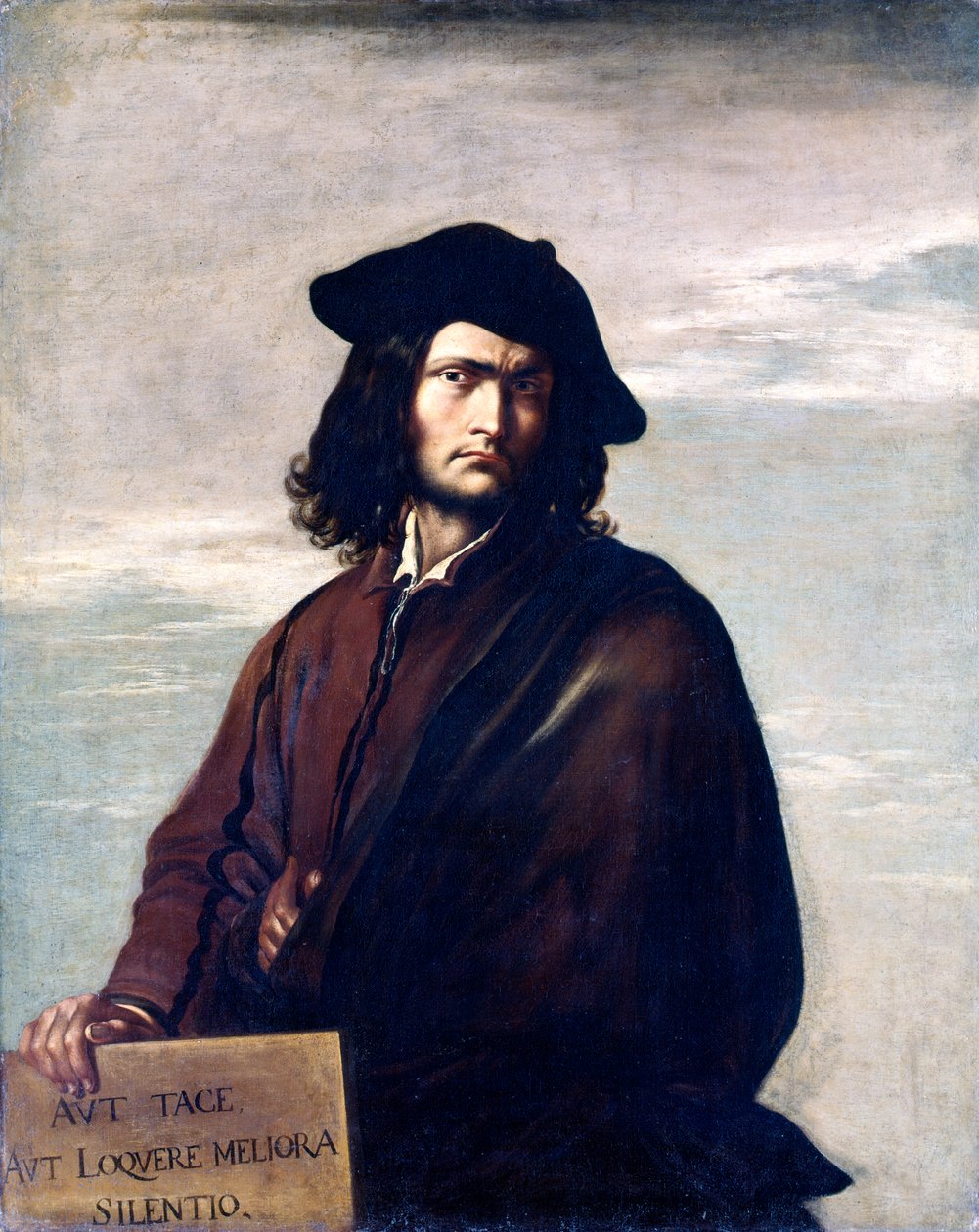 Selbstporträt von Salvatore Rosa von Salvator Rosa