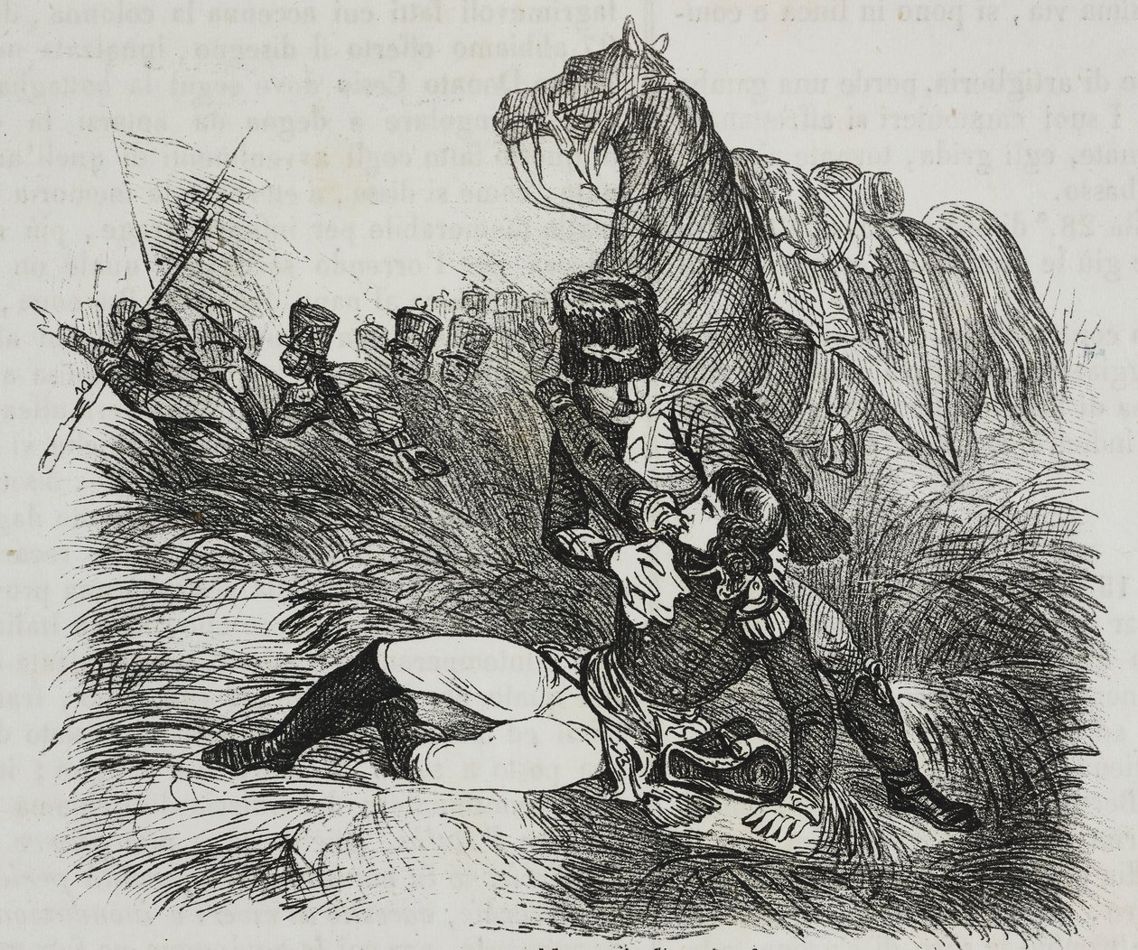 Tod des französischen Generals Louis Charles Antoine Desaix von Salvatore Puglia