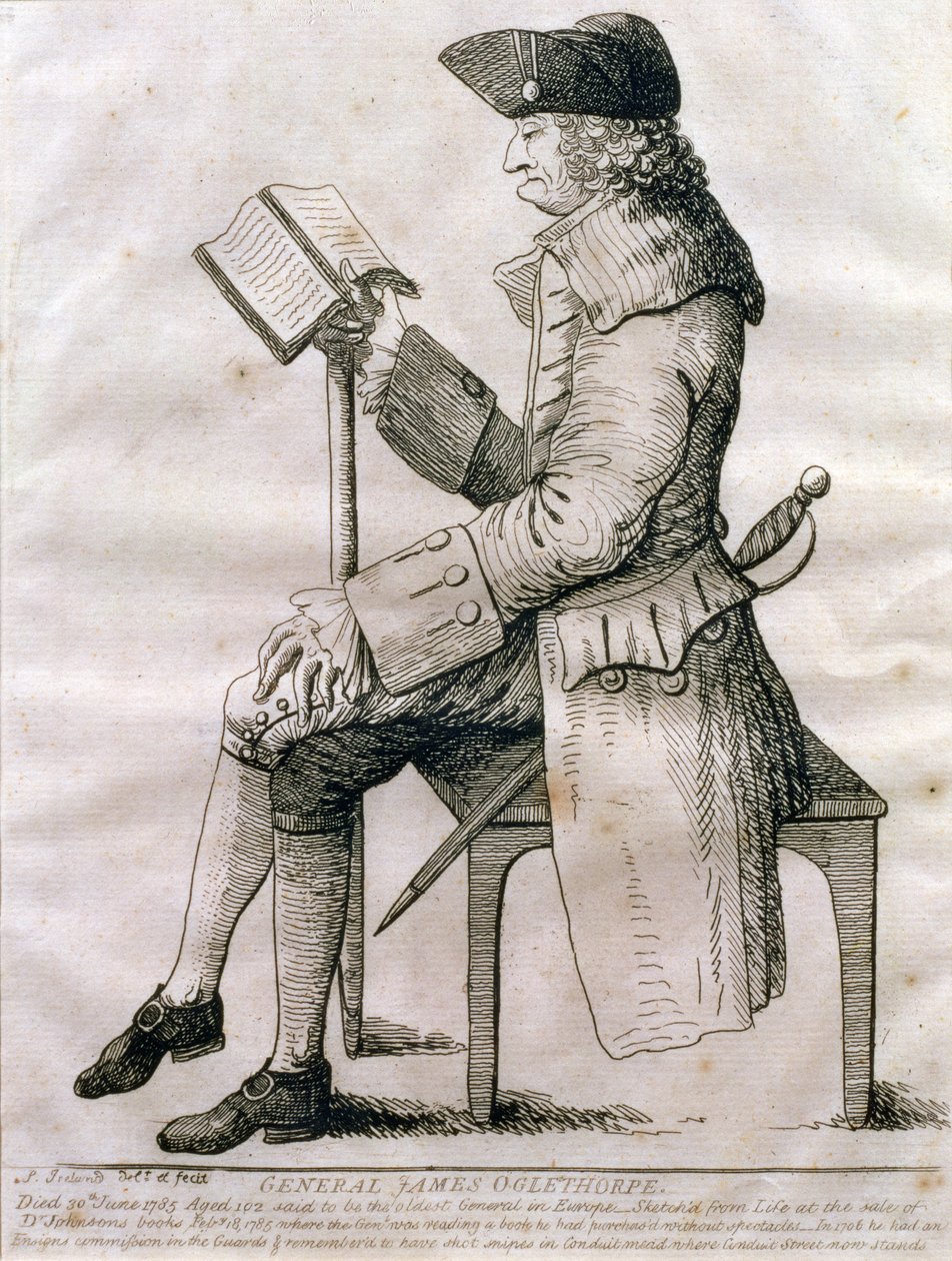 Porträt von General James Edward Oglethorpe, 1785