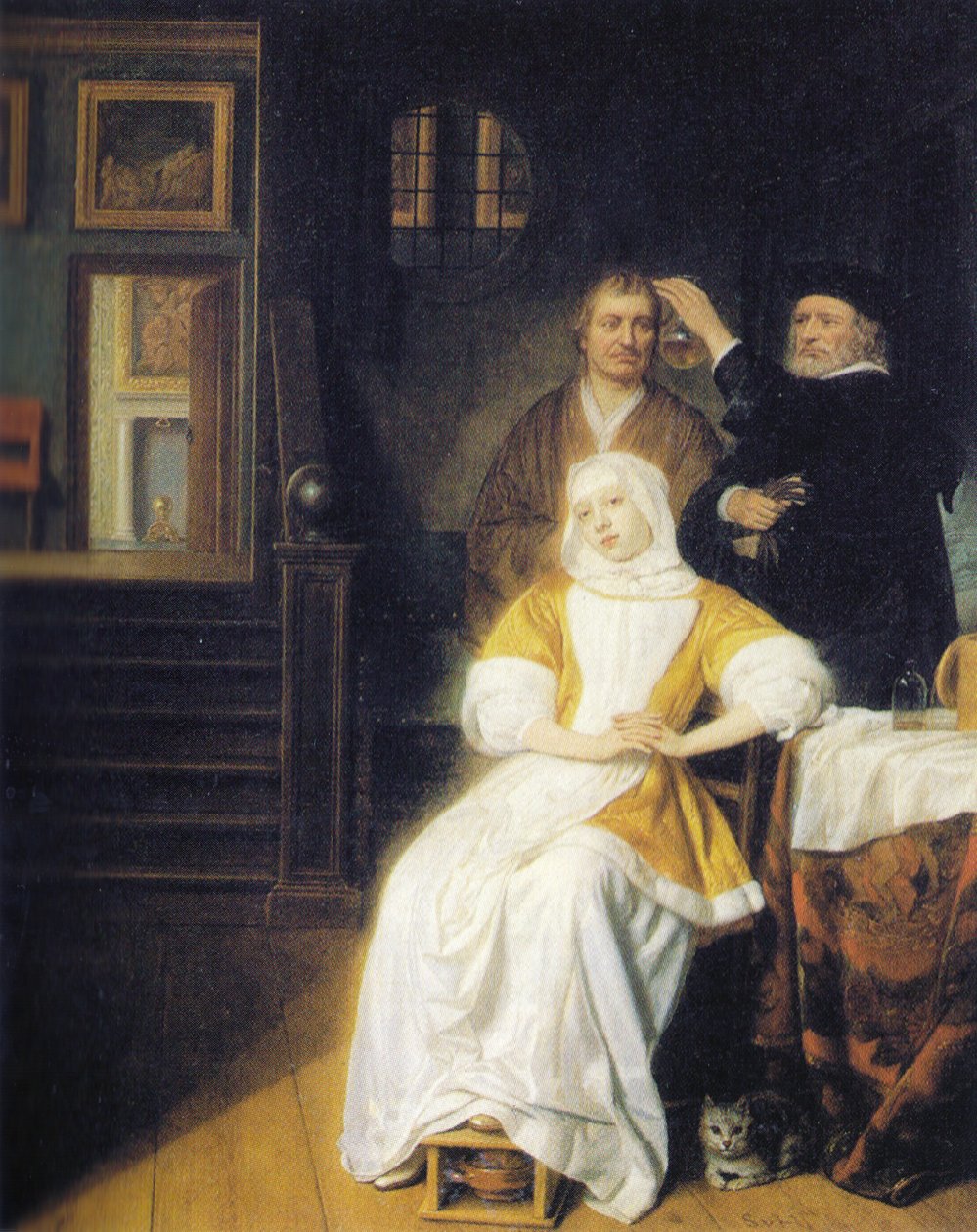 Die anämische Dame von Samuel van Hoogstraten