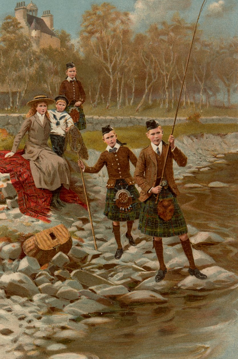 Die jüngeren Kinder von König George V. und Königin Mary von Samuel Begg