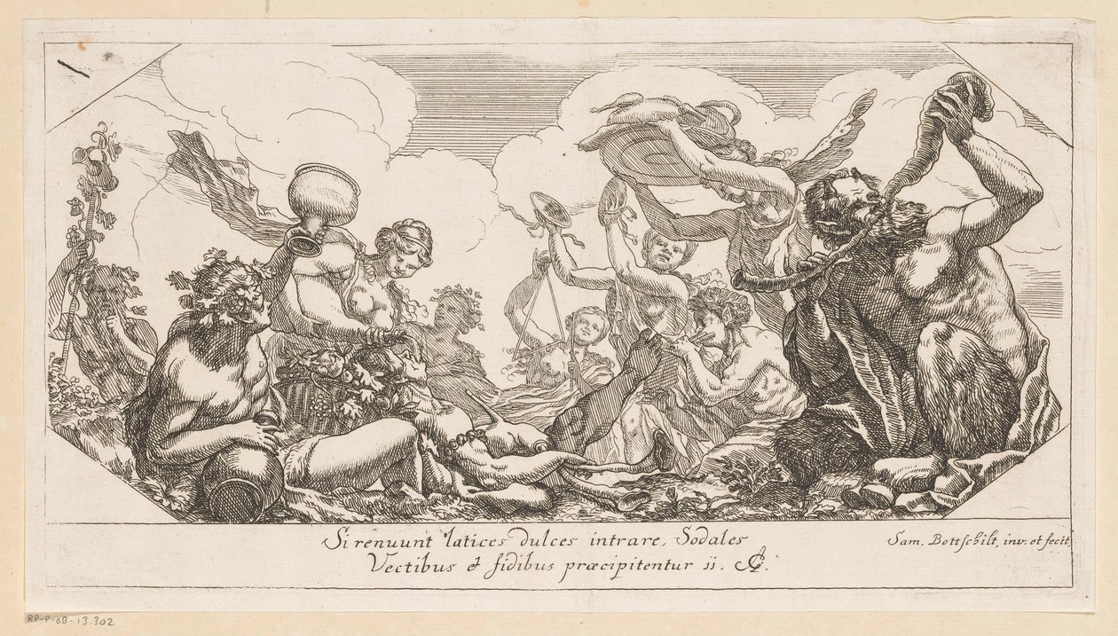 Bacchanal (Diverse Entwürfe, Opera Varia Historica, Poetica & Iconologica) von Samuel Bottschild