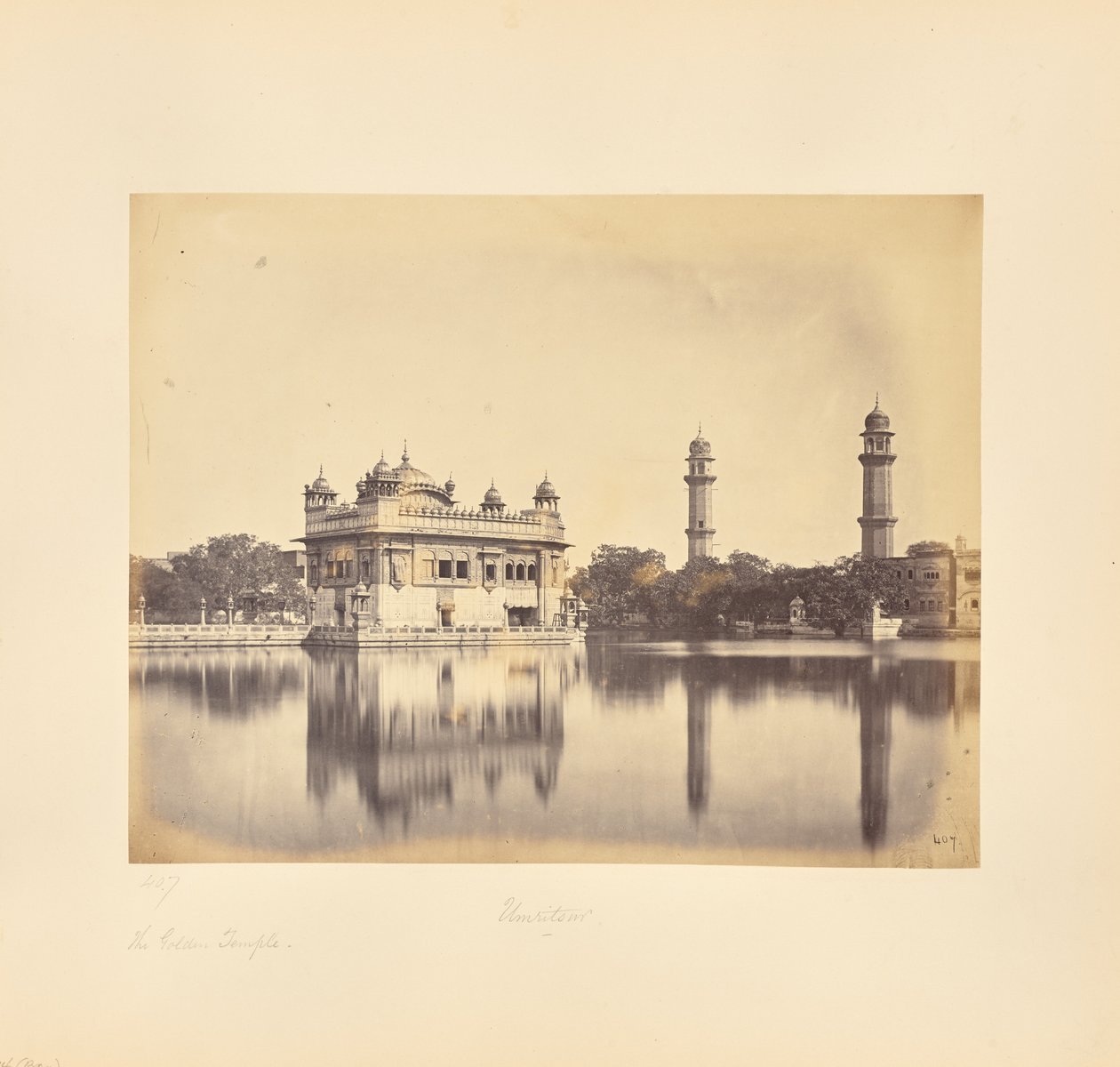 Amritsar; Der Goldene Tempel von Samuel Bourne