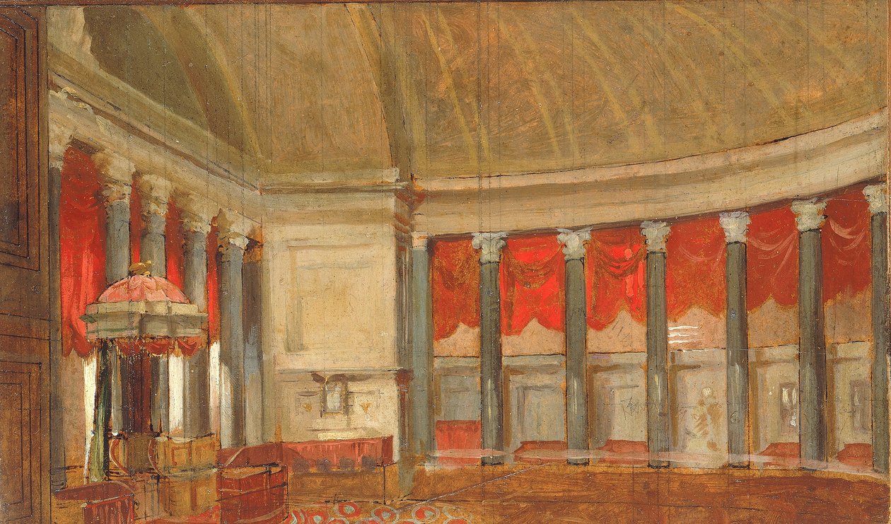 Studie für das Repräsentantenhaus von Samuel F. B. Morse