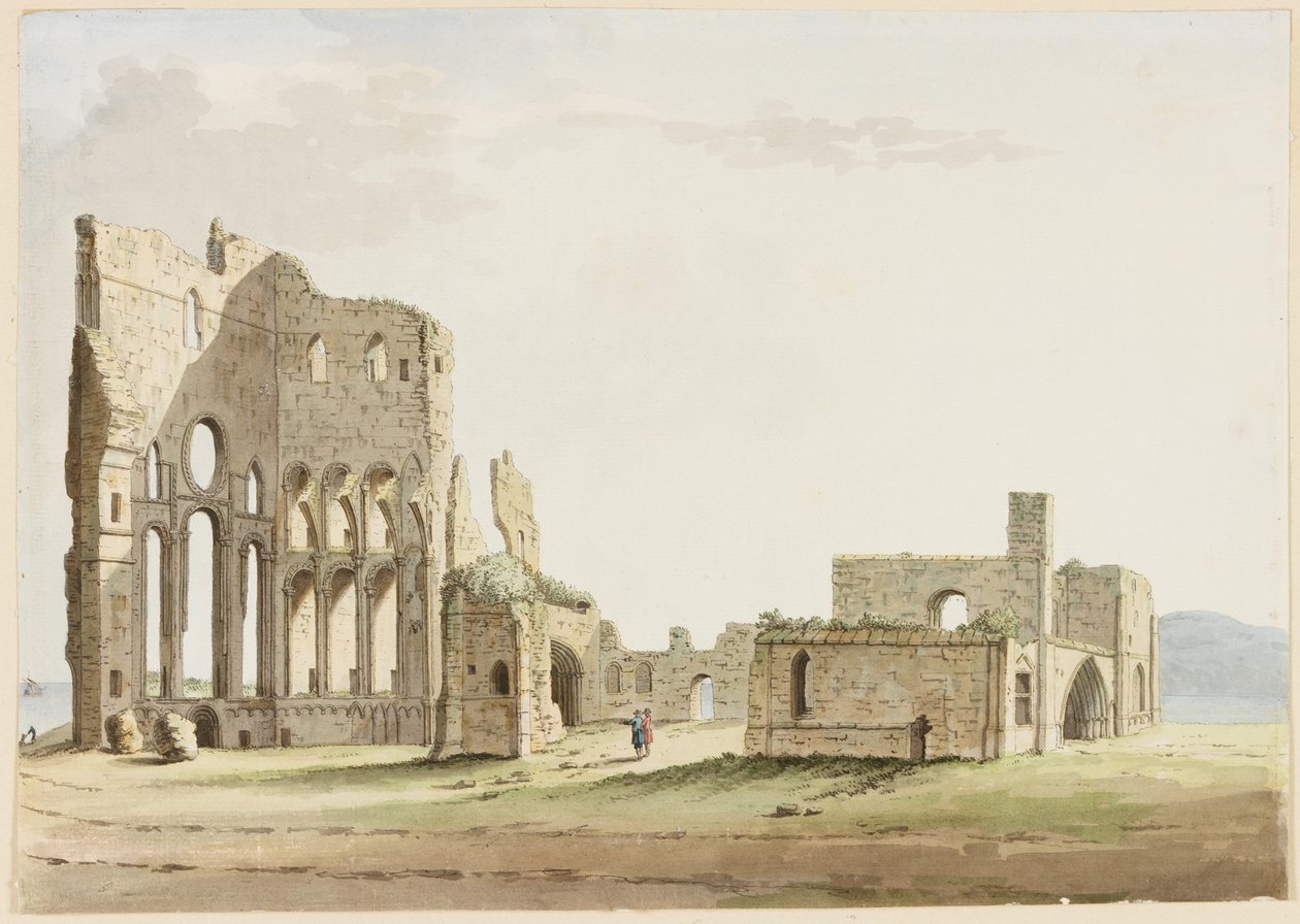 Tynemouth Priory, Northumberland von Samuel Hieronymous Grimm
