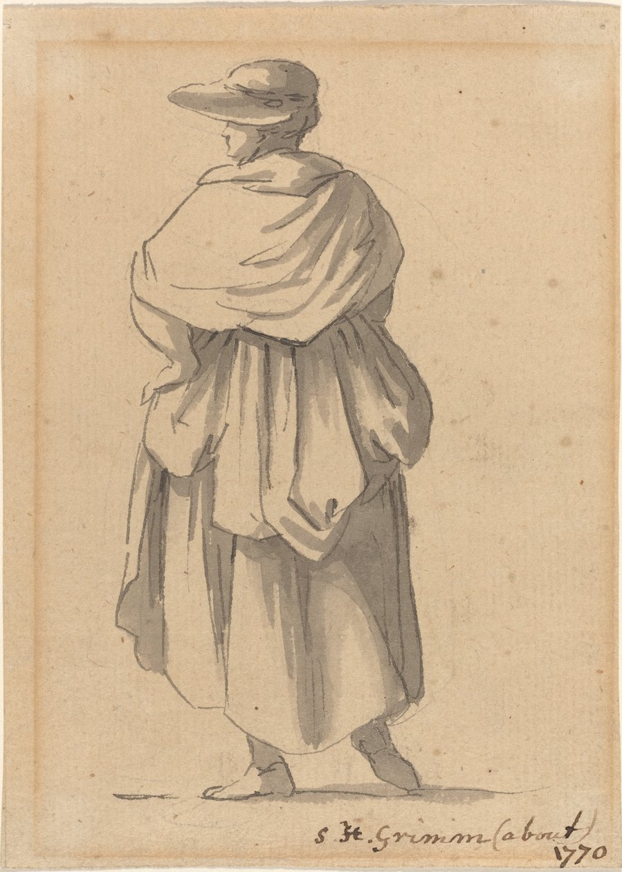 Eine Bäuerin von Samuel Hieronymus Grimm