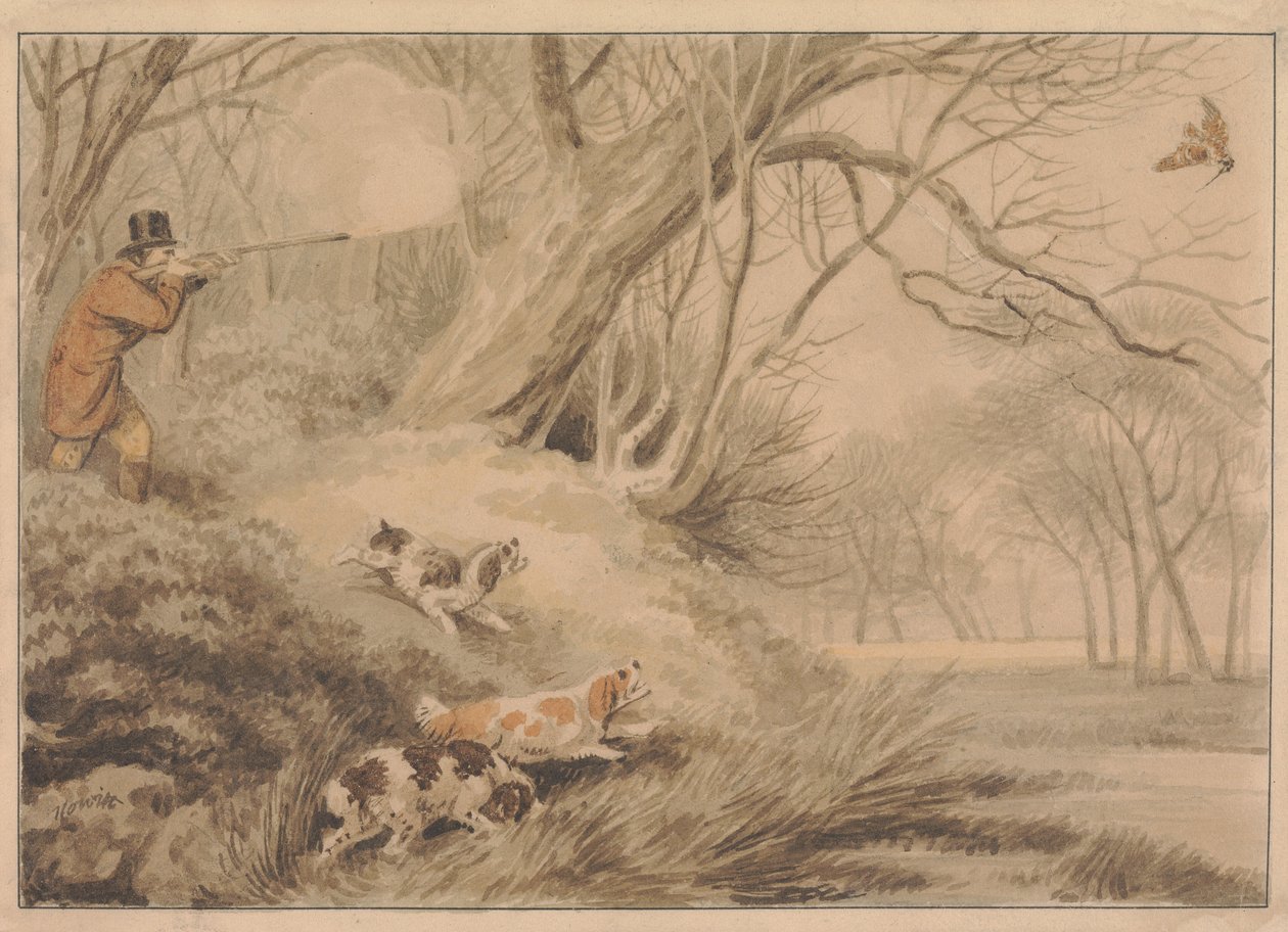 Waldschnepfenjagd von Samuel Howitt
