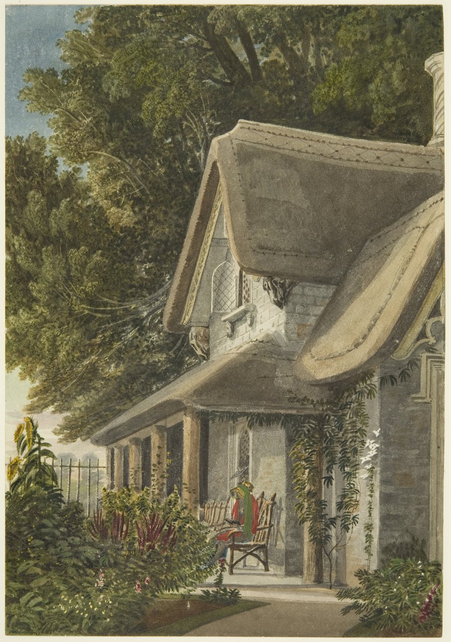 Die Lodge, Broomwell House, Brislington, ca. 1824 von Samuel Jackson