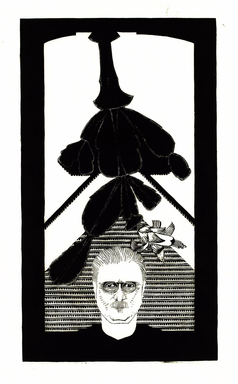 Selbstporträt mit einem Osterkaktus, ca. 1927 von Samuel Jessurun de Mesquita