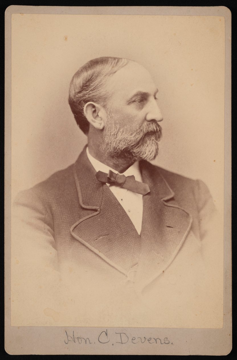 Porträt von Charles Devens, vor 1891 von Samuel Montague Fassett