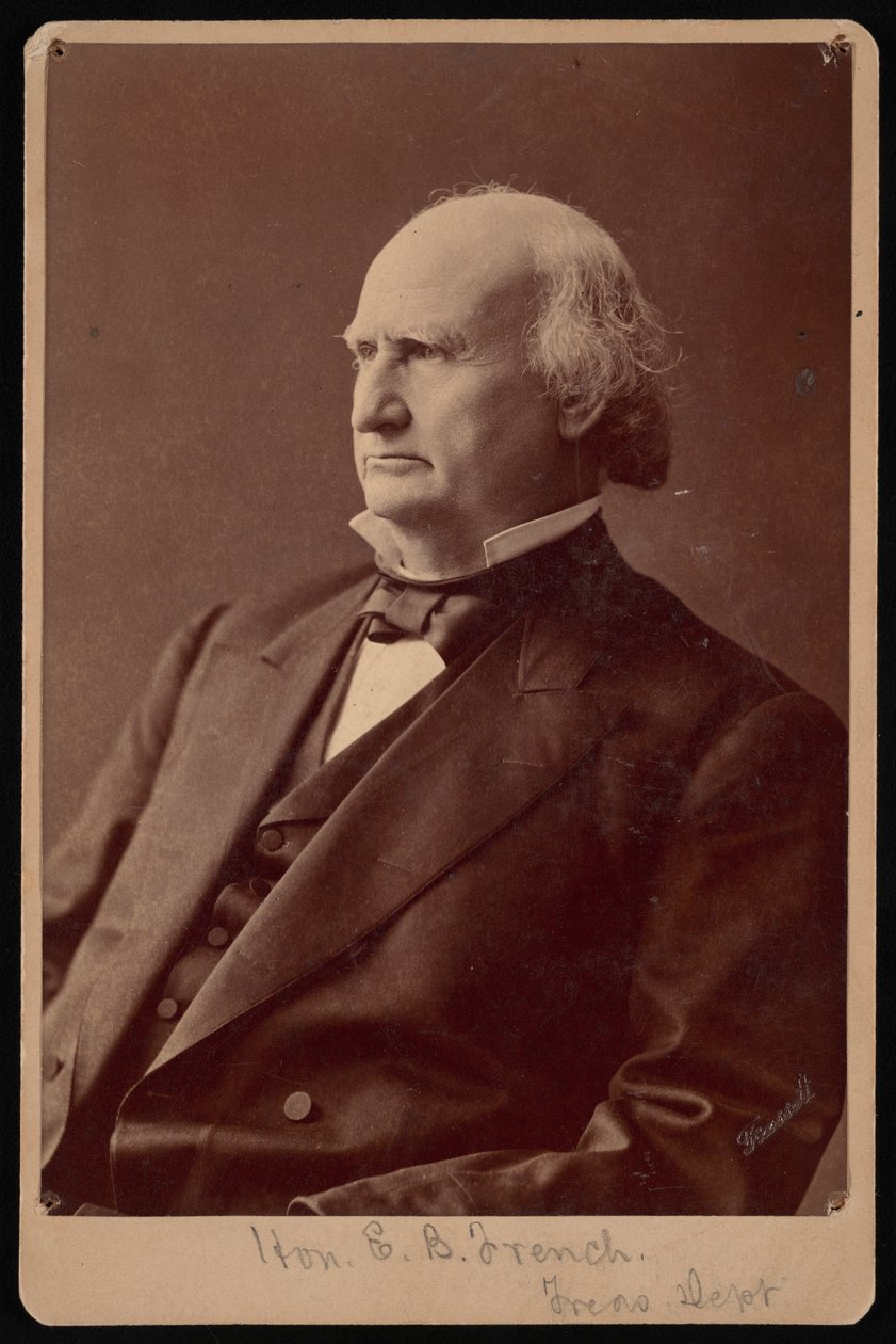Porträt von Ezra Bartlett French 1810-1880, 1870er von Samuel Montague Fassett