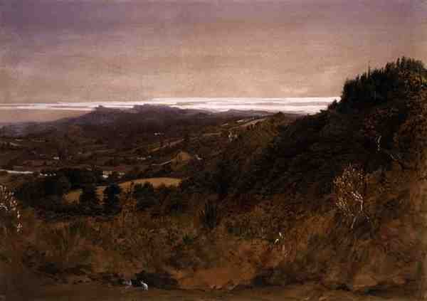In der Nähe von Underriver, Sevenoaks, Kent von Samuel Palmer