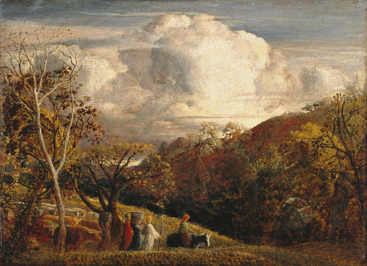 Die helle Wolke von Samuel Palmer