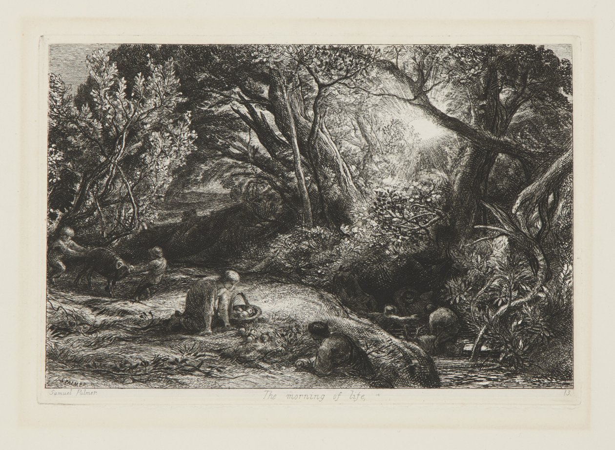 Der Morgen des Lebens von Samuel Palmer