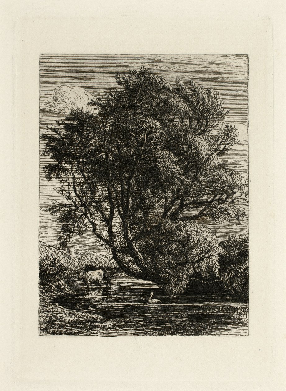 Die Weide von Samuel Palmer