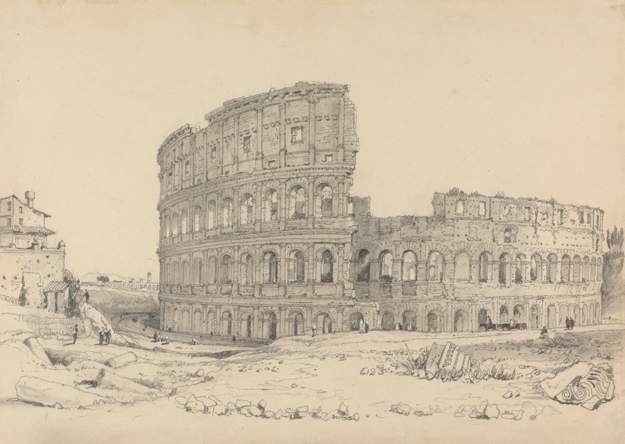 Das Kolosseum, Rom von Samuel Prout