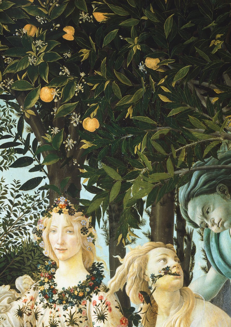 Flora, Zephyrus und Cloris, Detail aus 