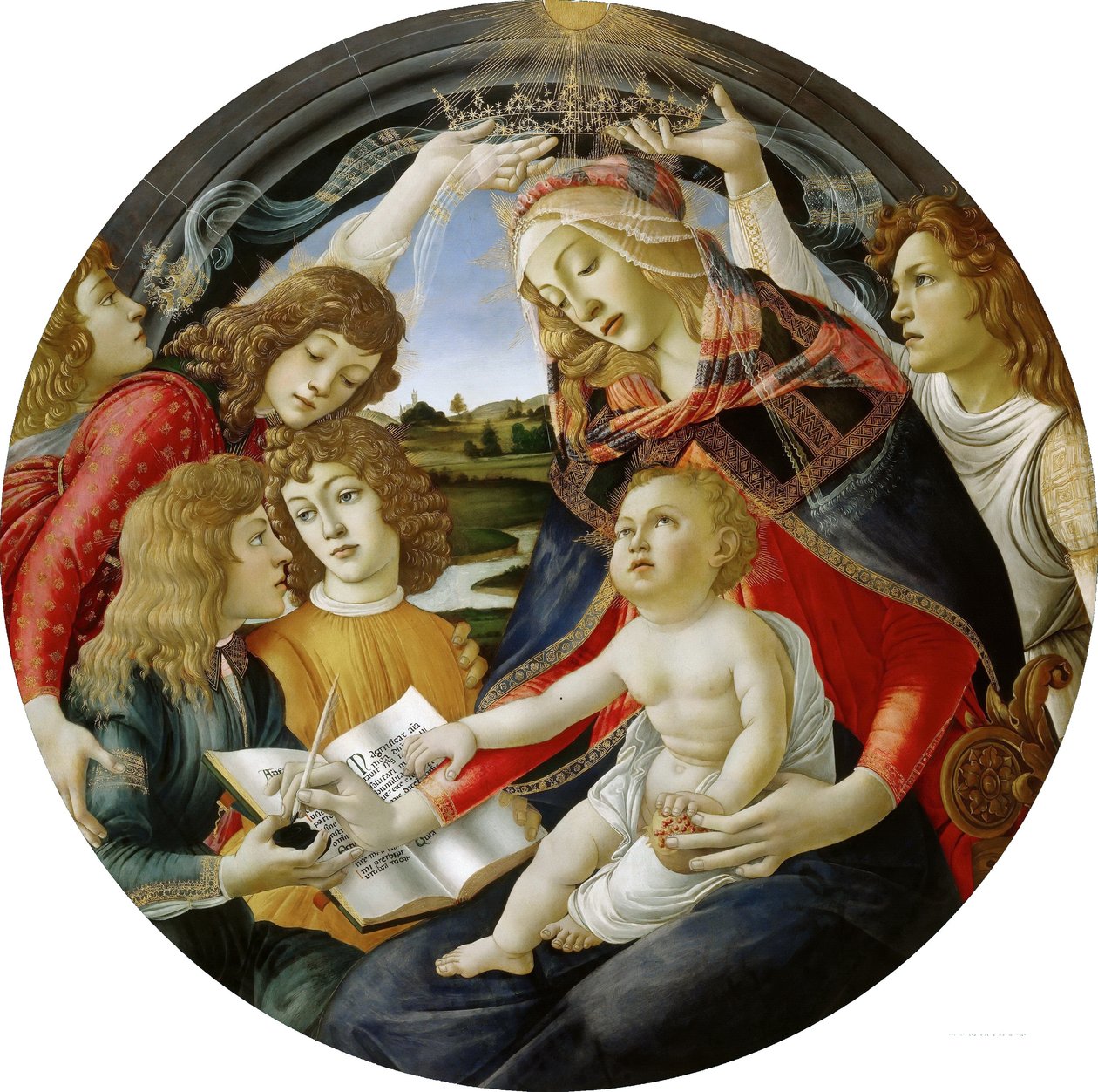Madonna del Magnificat von Sandro Botticelli