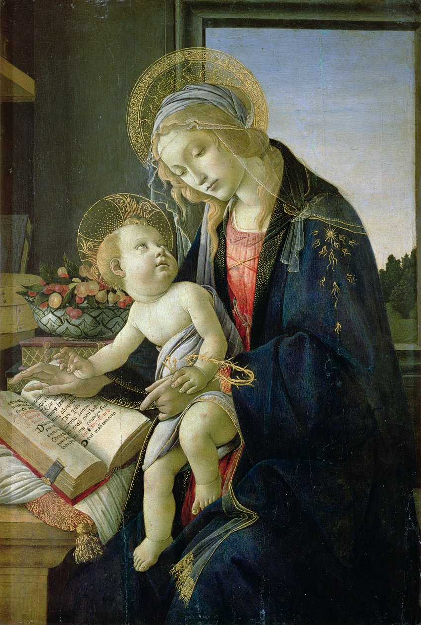 Madonna des Buches von Sandro Botticelli