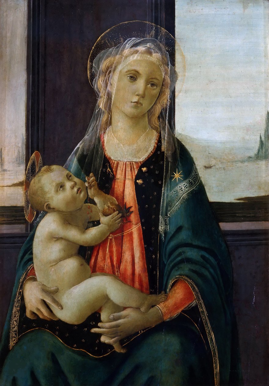 Madonna des Meeres, ca. 1477 von Sandro Botticelli