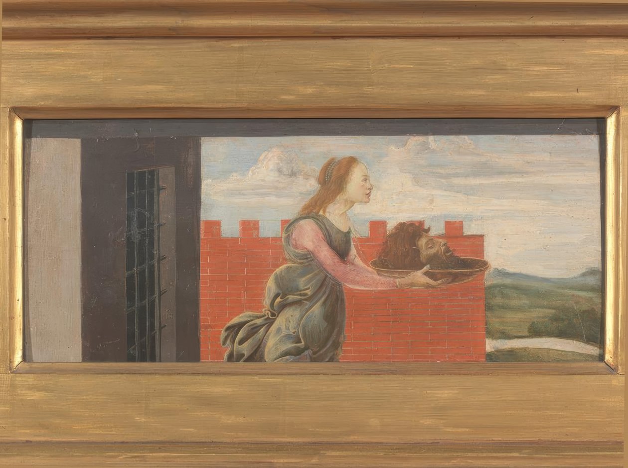 Salome mit dem Haupt Johannes des Täufers von Sandro Botticelli
