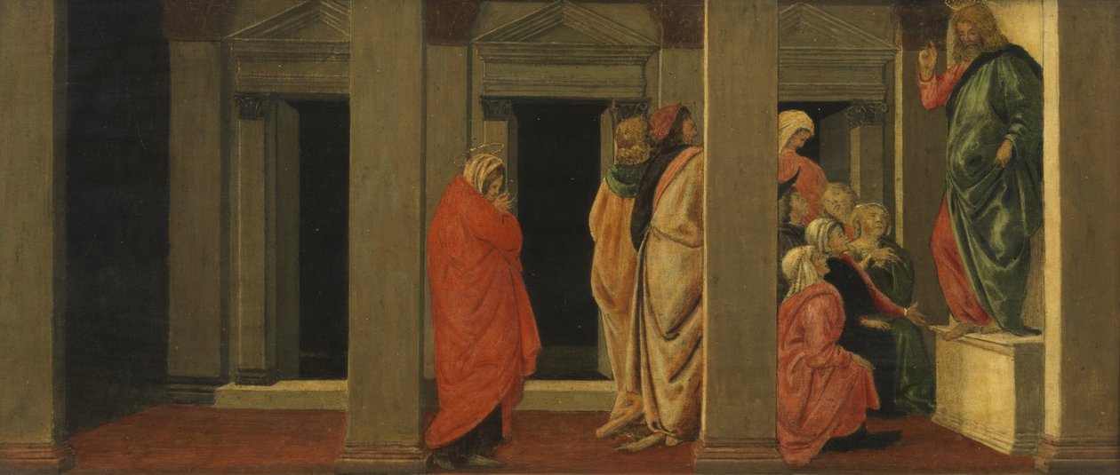 Szenen aus dem Leben der Maria Magdalena von Sandro Botticelli