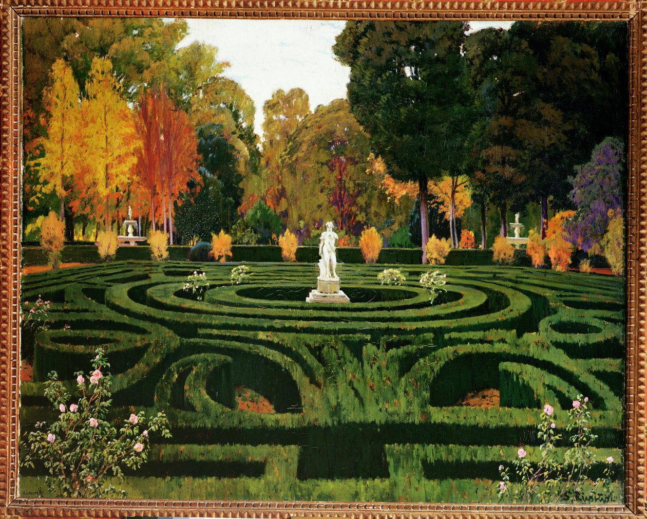 Der alte Faun, 1912 von Santiago Rusiñol