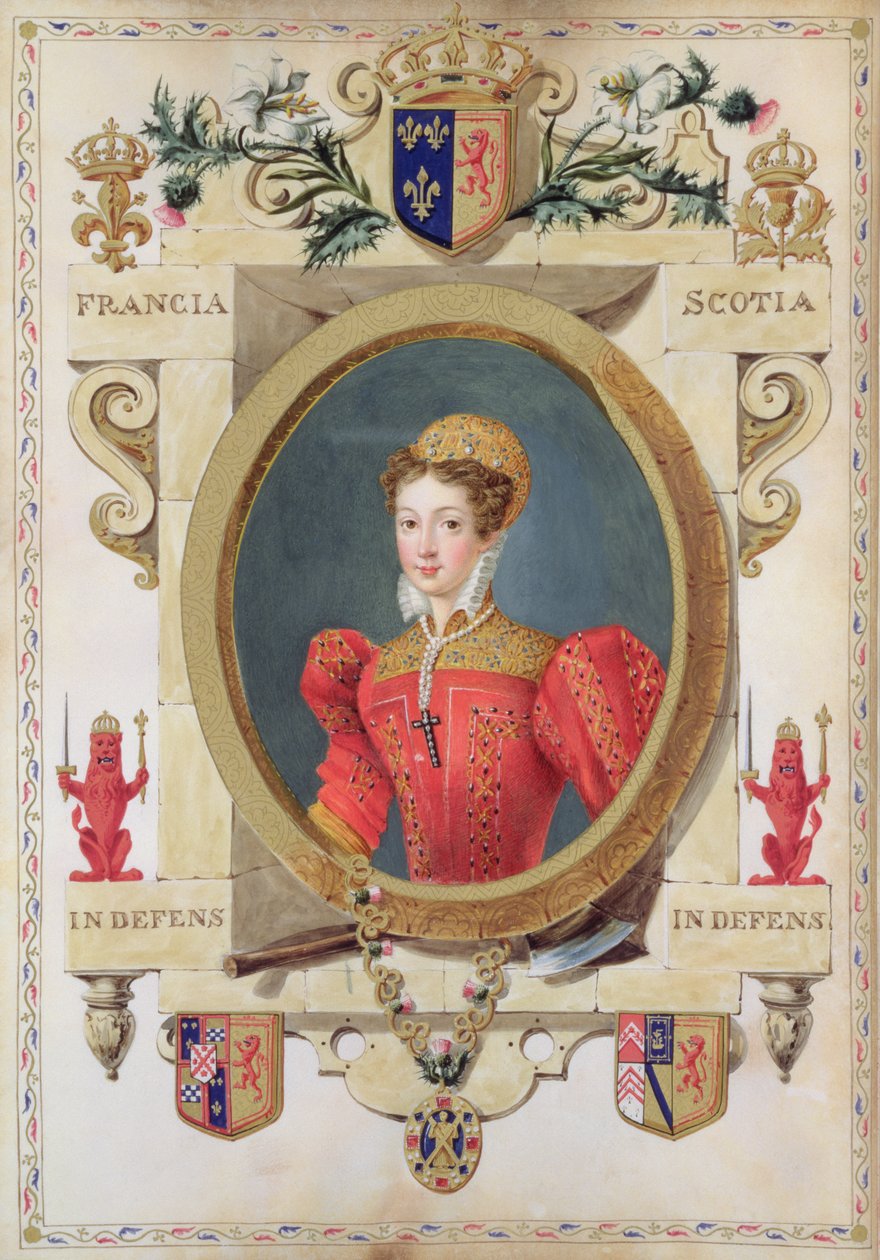 Porträt von Maria Stuart (1542-87) aus 