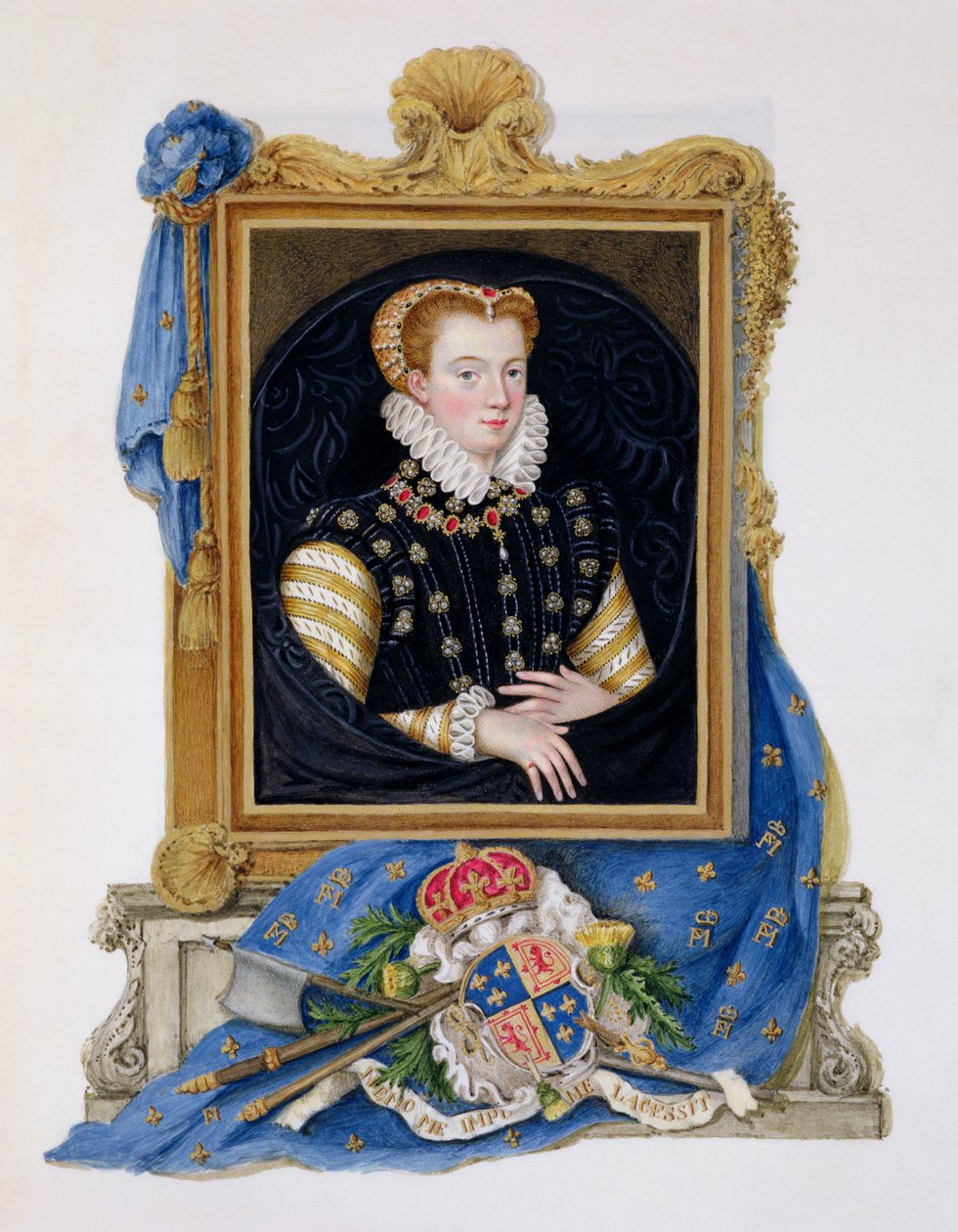 Porträt von Maria Stuart (1542-87) aus 