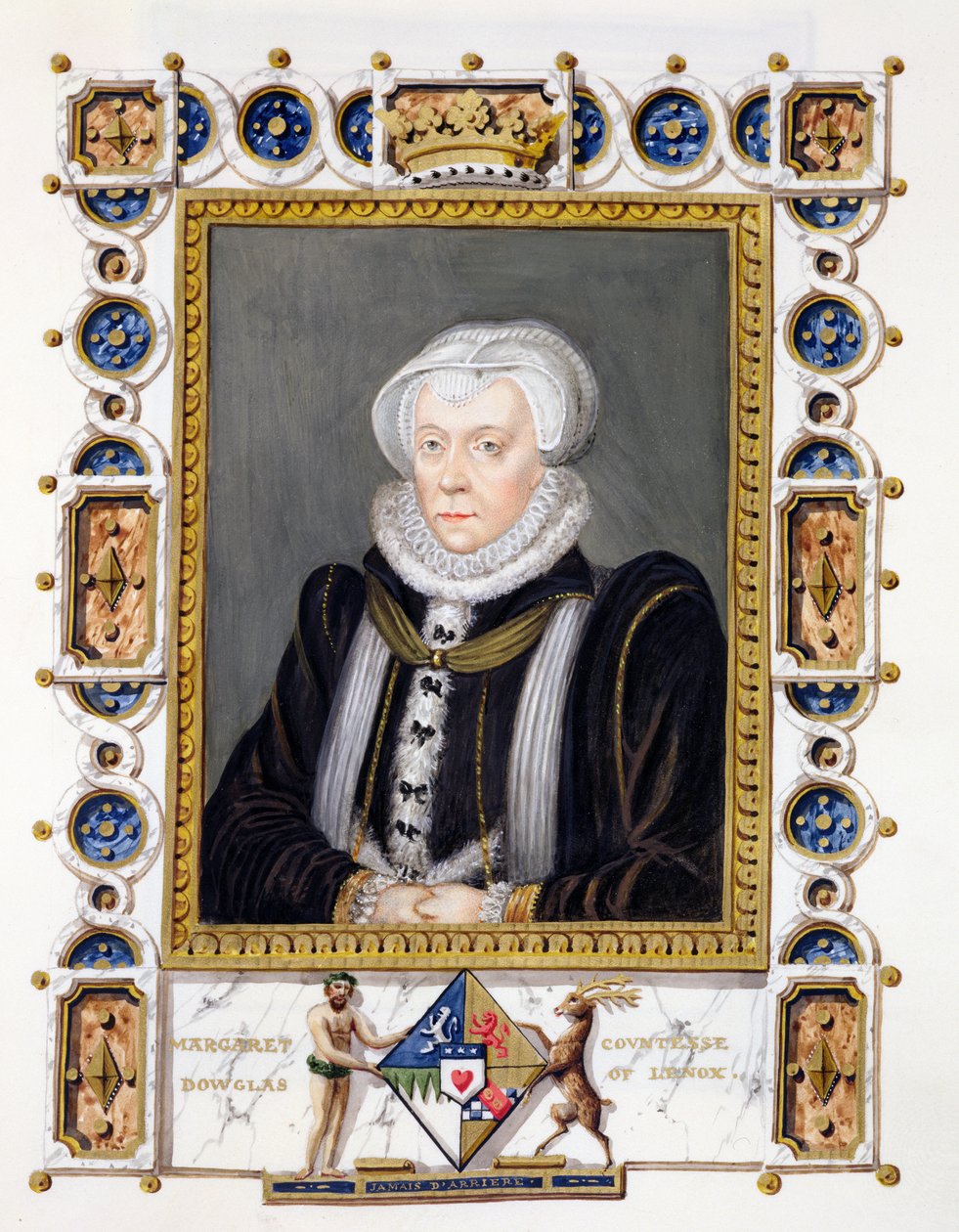 Porträt von Margaret Douglas (1515-78), Gräfin von Lennox, aus 