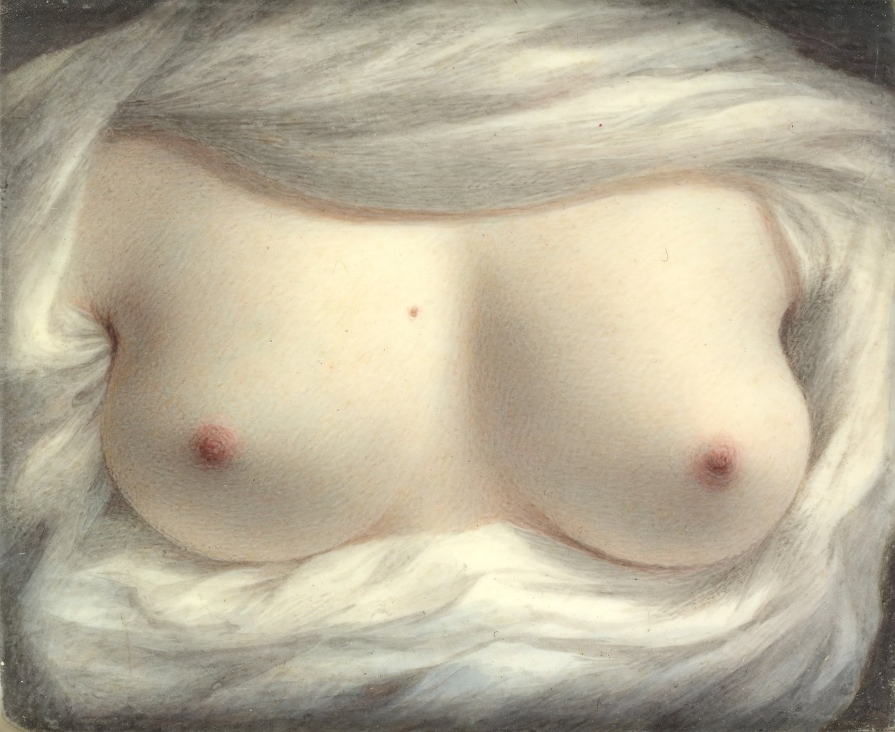 Enthüllte Schönheit, 1828 von Sarah Goodridge