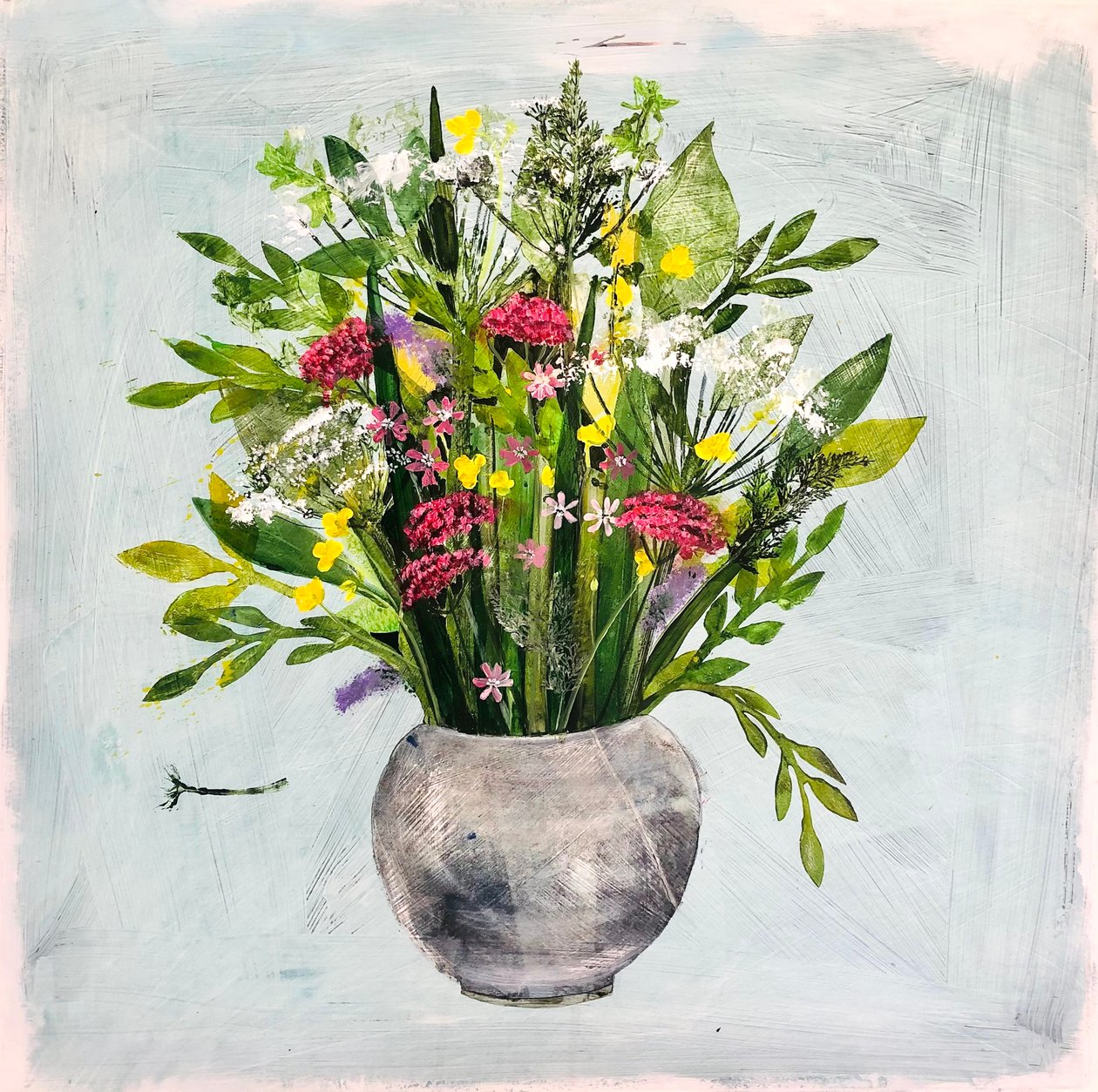 Runde Vase 2 von Sarah Thompson Engels