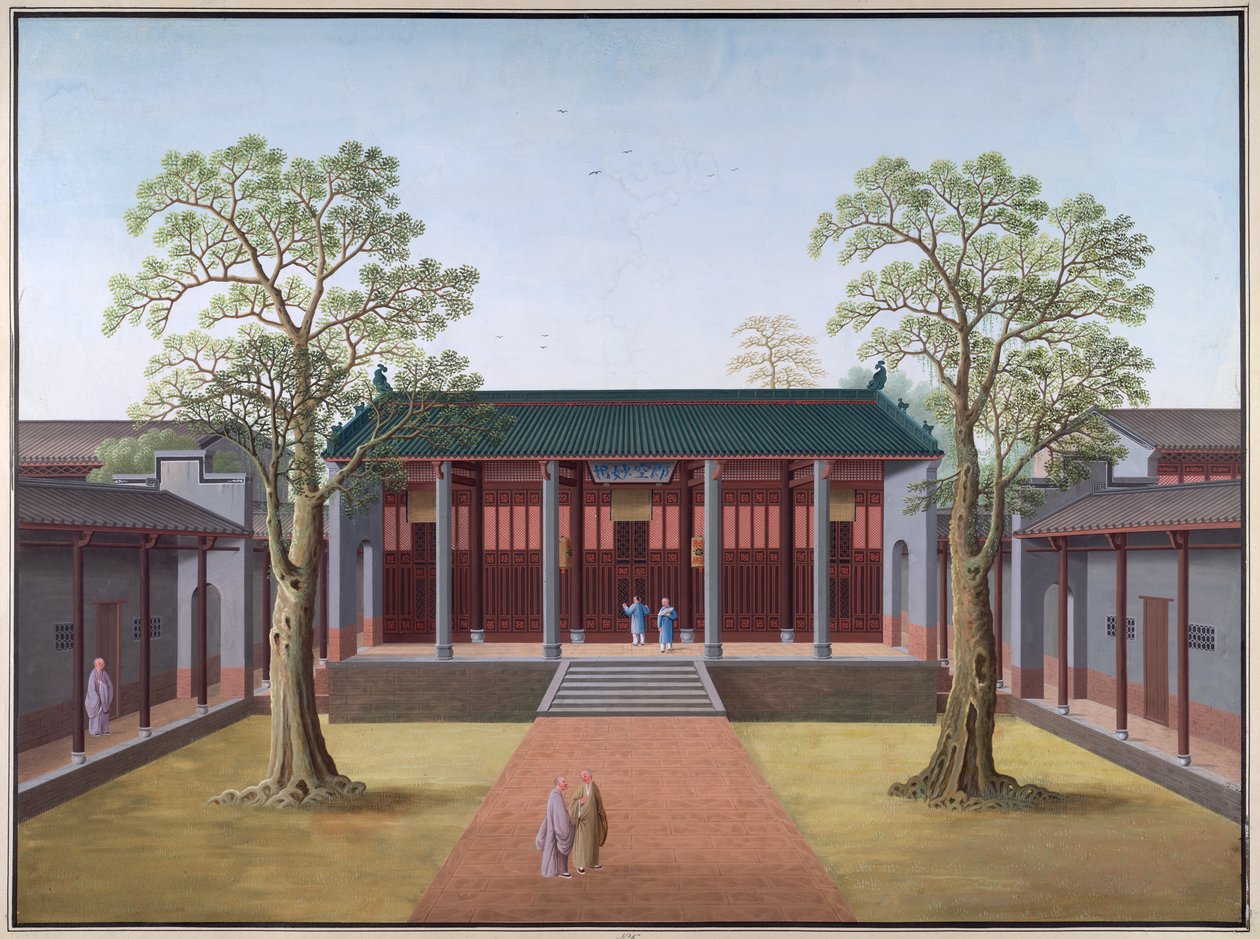 Honam-Tempel - Halle des Geheimnisses des Nirvana von School Chinese