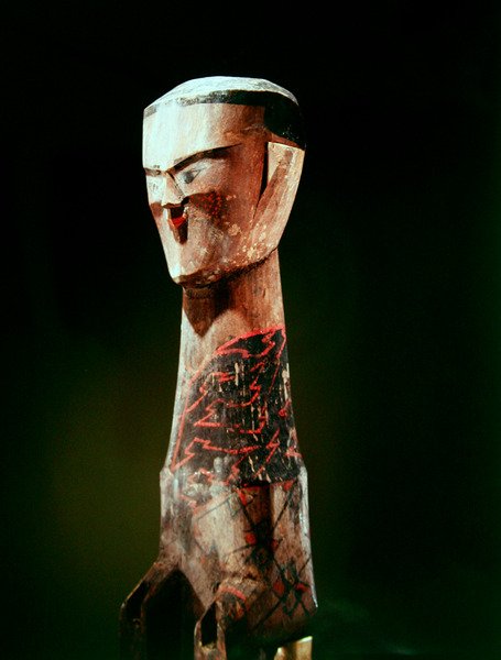 Statuette, Zhou-Dynastie (Detail) von School Chinese