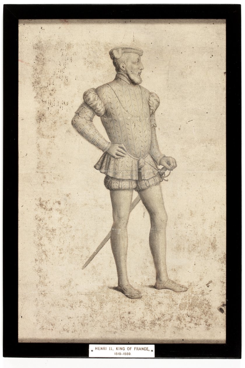 Heinrich II., König von Frankreich von School French