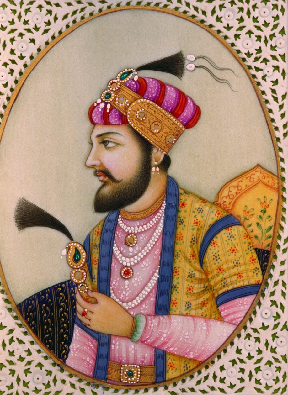 Porträt des Mogulkaisers Shah Jahan von School Indian