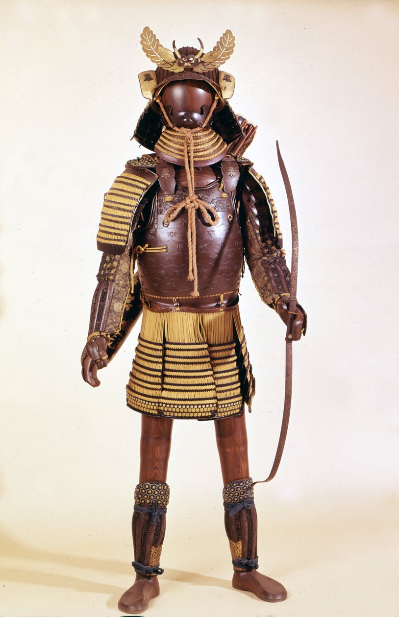 Japanische Samurai-Rüstung Ka-Ga, Ende des 16. Jahrhunderts von Japanese School