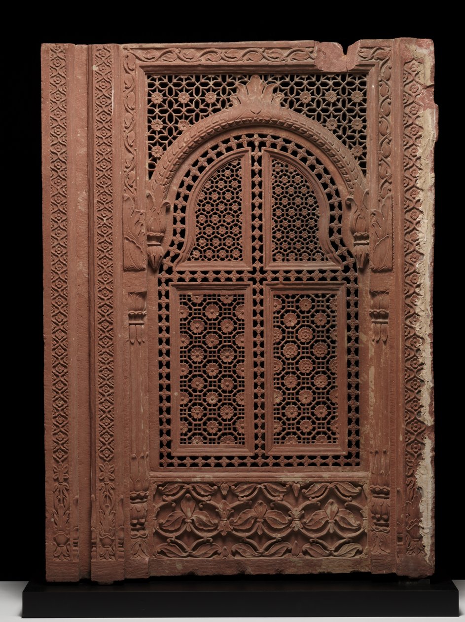 Paar Jali-Bildschirme, ca. 18. Jahrhundert von School Mughal