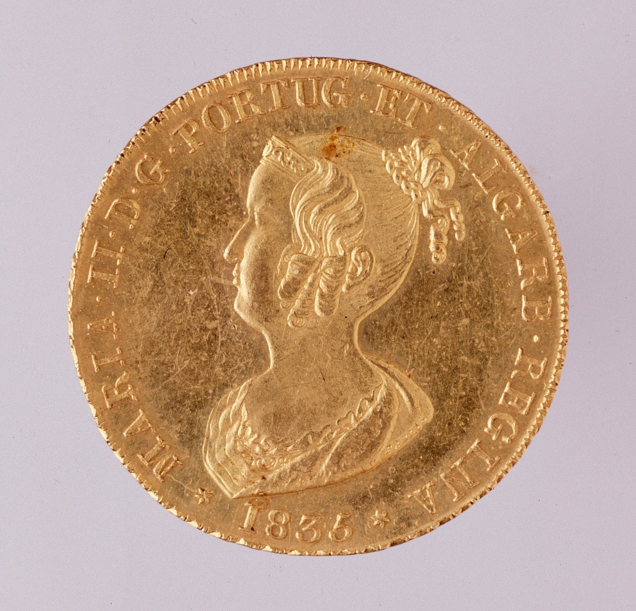 Goldene Krone der Königin von Portugal Maria II. von School Portuguese